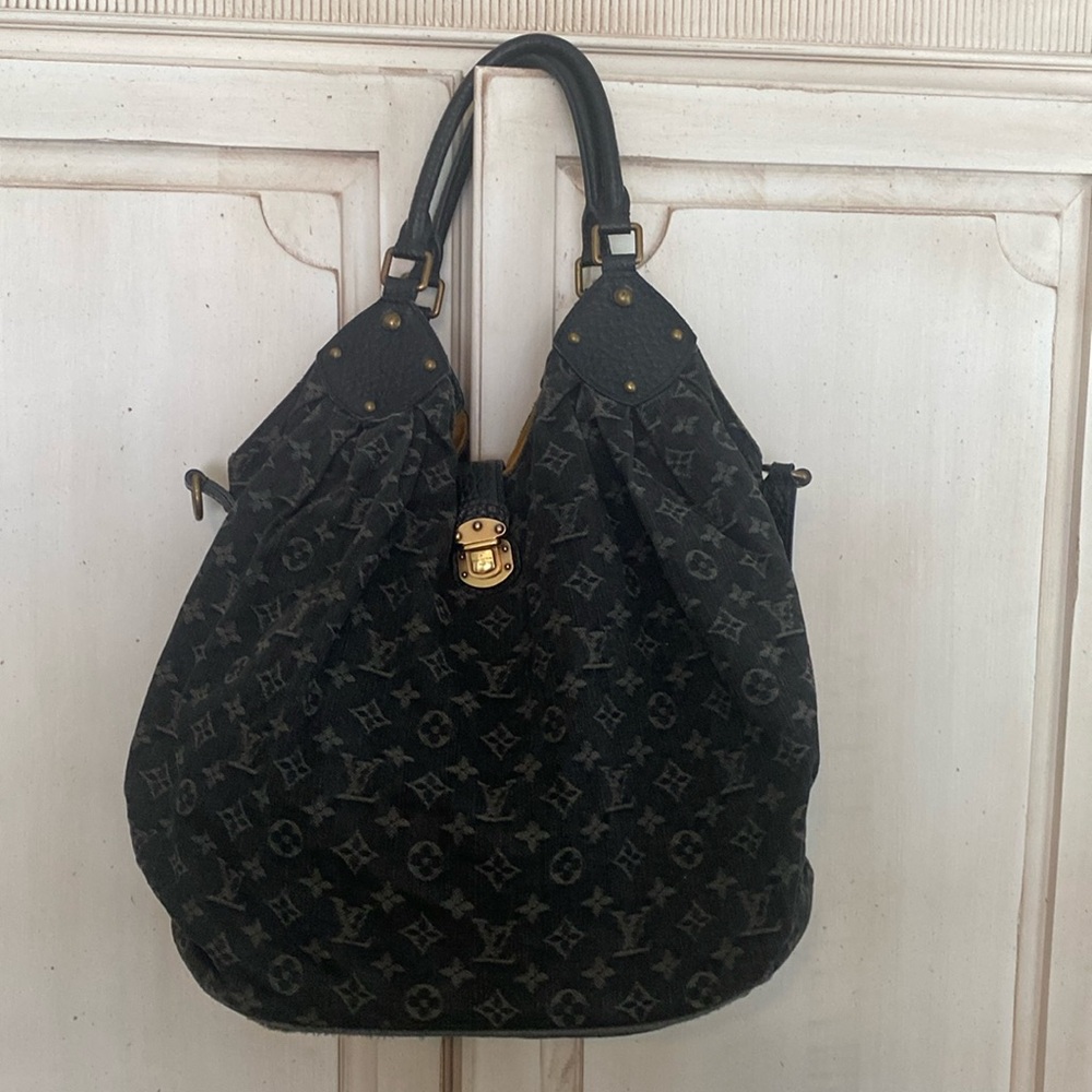 Louis Vuitton XL Monogram Denim Hobo